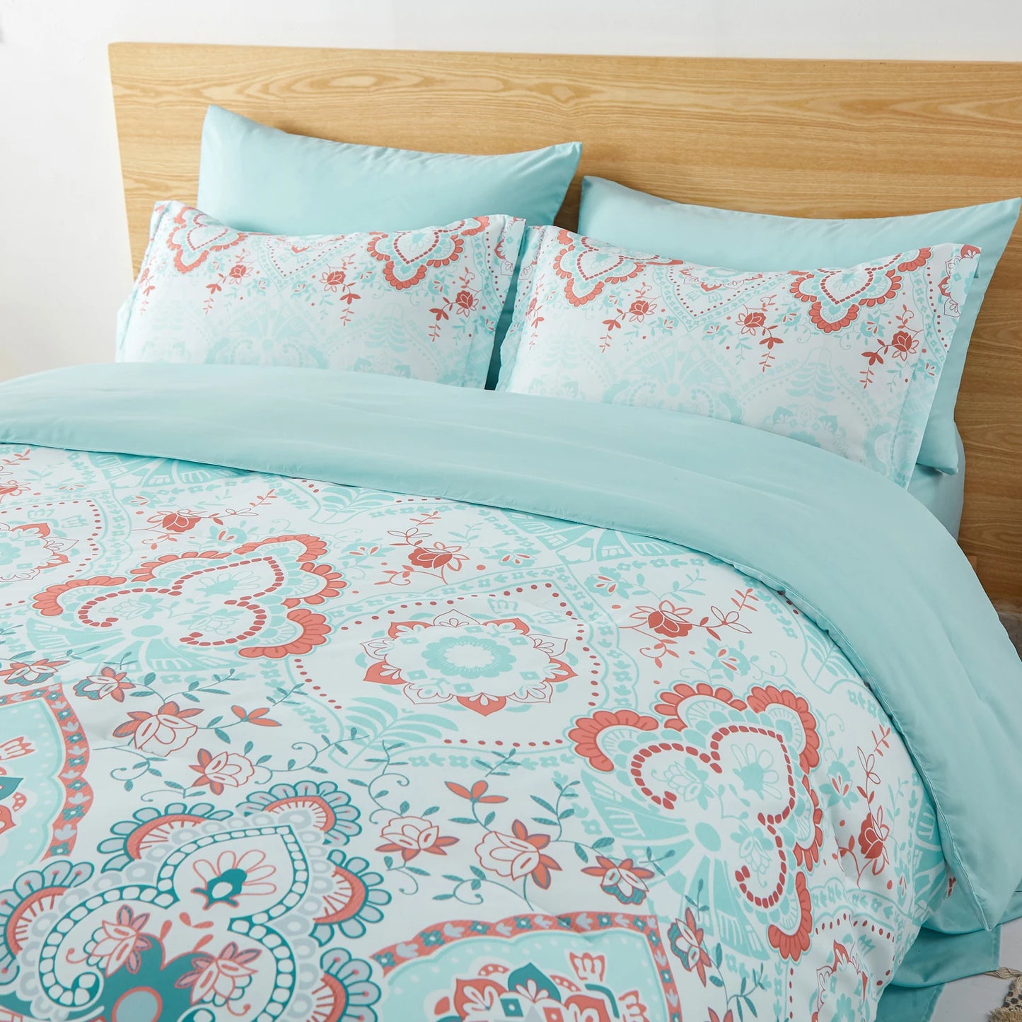 7-Pcs Bohemian print Comforter sets,