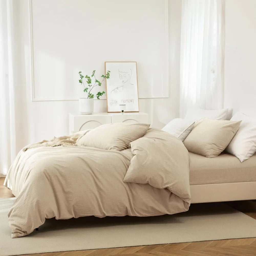 100% Cotton Duvet Cover Set