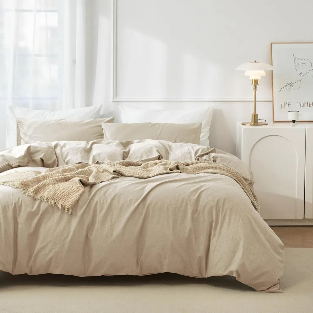100% Cotton Duvet Cover Set