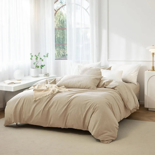 100% Cotton Duvet Cover Set