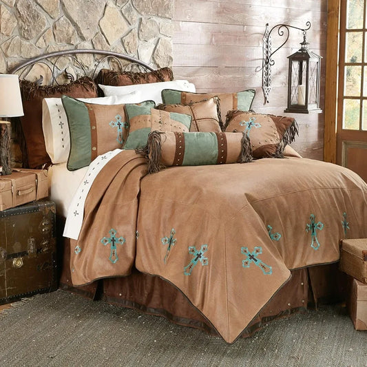 5 Piece Western Bedding Comforter Set